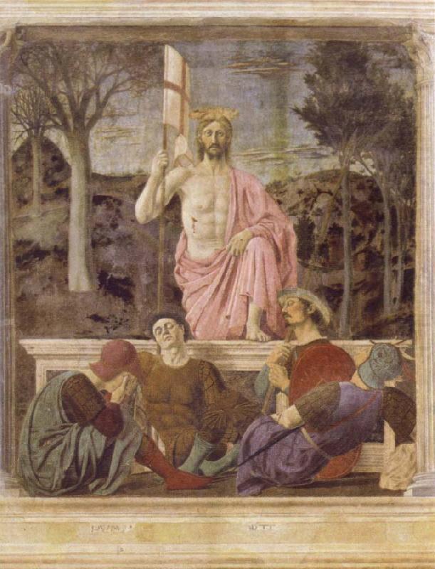 Piero della Francesca The Resurrection of Christ oil painting picture